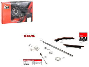 Zestaw Łańcucha Rozrządu Fiat 1,3 Jtd Fai Autopart