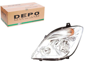 Reflektor Mercedes Sprinter 06- Le H7 W5w Py21w El