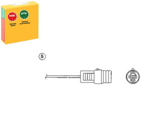 Sonda Lambda Rover 200 216 Gti 90- Ngk