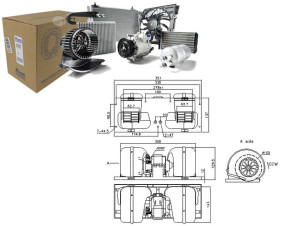 Dmuchawa 24v Daf 65 65 Cf 75 75 Cf 85 85 Cf 95 95