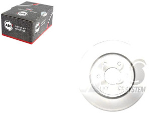 Tarcze Hamulcowe 2szt Nissan Navara 05- A.b.s.