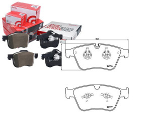 Klocki Hamulcowe Mercedes W164 Ml-klasa 06-11 Brem