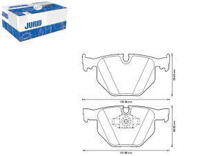 Klocki Hamulcowe Ceramiczne Bmw 7 (e65 E66 E67) 3.