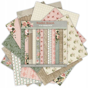 PAPIERY DO SCRAPBOOKINGU Beautiful Moments 15x15cm