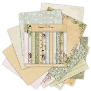 PAPIERY DO SCRAPBOOKINGU Joyous Childhood 15x15cm