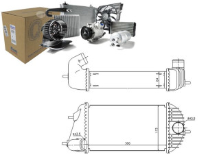Intercooler Suzuki Swift Iv 1.3d 10.10- Nissens