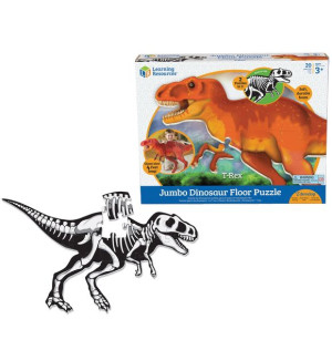 Duże puzzle podłogowe, Dinozaur T-Rex