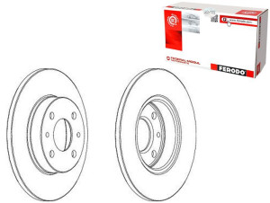 Tarcze Hamulcowe 2szt / Abarth 500 / 595 / 695 500
