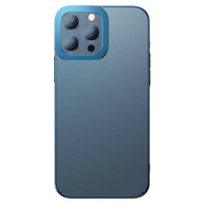 Przeźroczyste Etui Baseus Glitter do iPhone 13 Pro (niebieskie)