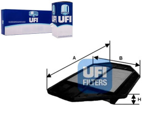 Filtr Powietrza Civic 1.7cdti 02- 17220plze01 Ufi