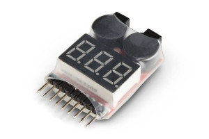 Miernik napięcia - Alarm 2-8S Lipo