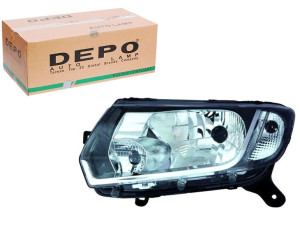 Reflektor (h4 Manualny Kolor Wkładu: Czarny) Dacia