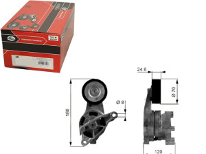 Napinacz Paska Wielorowkowego Audi A3 Seat Altea A
