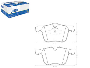 Klocki Hamulcowe Ceramiczne Volvo S60 Ii S80 Ii V6