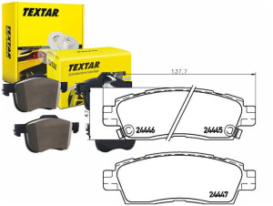 Klocki Hamulcowe Saab Tył 9-7x Textar