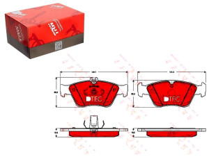 Klocki Hamulcowe Mercedes Przód W202 W210 R170 95-