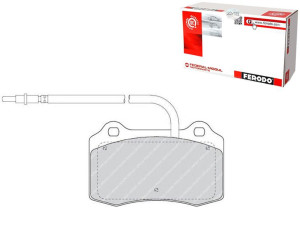 Klocki Hamulcowe Peugeot 406 2.2d/3.0 03.97-12.04