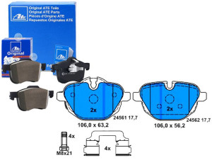Klocki Hamulcowe Bmw Tył F10 F11 520-530 10- F25 X