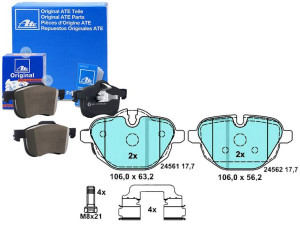 Klocki Hamulcowe Ceramiczne Bmw 5 (f10) 5 (f11) 5