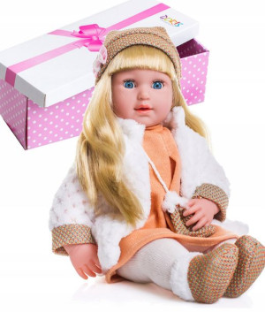 Lalka Bobas Doris 45 Cm Mówi Śpiewa Po Polsku 35