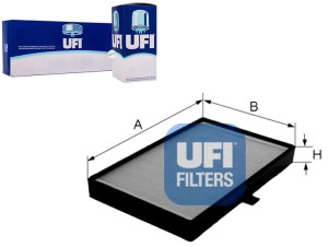 Filtr Kabinowy Volvo 850-v70 2.0-2.5 Ufi