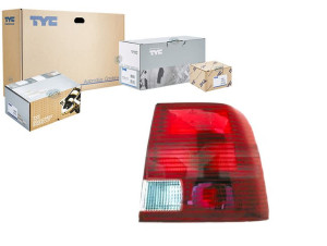 Lampa (kolor Szkła Biały/czerwony) Vw Passat B5 Se