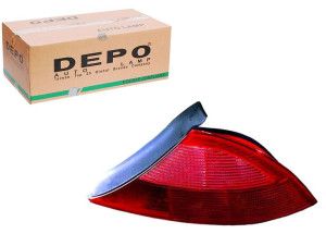 Lampa (kolor Kierunkowskazu Czerwony Kolor Szkła C