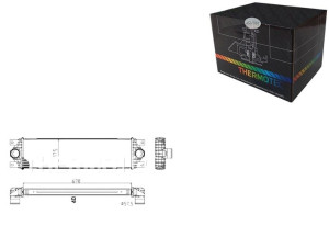 Intercooler Nissan Interstar Opel Movano Renault M
