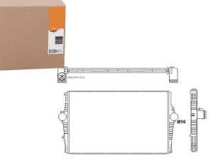 Intercooler Volvo Xc90 2.4d 02- Nrf