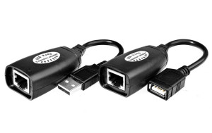 Przedłużacz USB po utp 50m