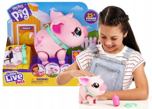 LITTLE LIVE PETS SŁODKA ŚWINKA PIGGLY interaktywna - IMPORT!!!