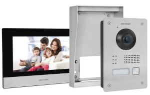 Zestaw wideodomofonowy IP / 2-Wire DS-KIS703-P