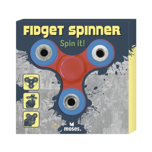 Finger Spinner - Czerwony - Zabawka zręcznościowa