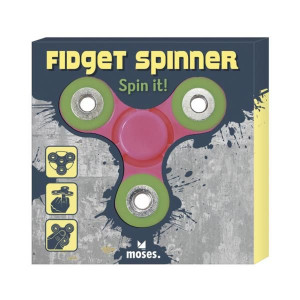 Finger Spinner - Różowy - Zabawka zręcznościowa