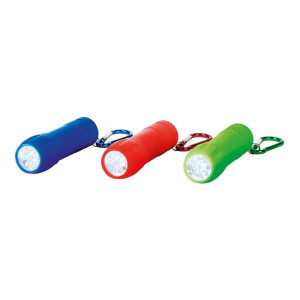 Latarka LED z karabińczykiem