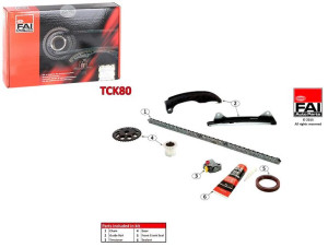 Zestaw Łańcucha Rozrządu Peugeot Dohc 107 05-, C1