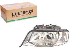 Reflektor Audi A6 C5 97-05 Le Przezroczysty Depo