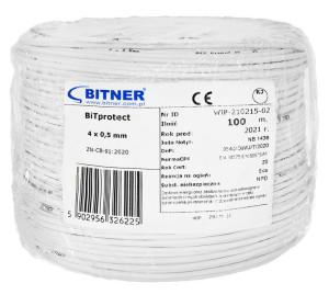 Przewód YTDY BiTprotect 4x0.5 mm