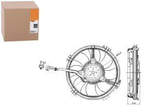 Wentylator Chłodnicy Vw Passat 2,3vr5 96-05 Nrf