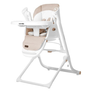 Krzesełko do karmienia - huśtawka Carrello TRIUMPH Cream Beige