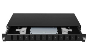 Przełącznica światłowodowa 19" 1U 12xSC duplex