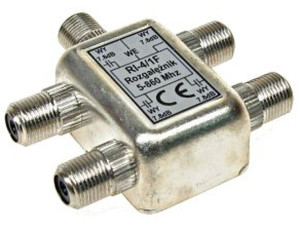 Rozgałęźnik RTV 1x4 RI-4/1F