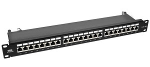 Patch panel 19" PP24 - 24-porty FTP6a