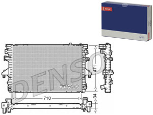Chłodnica Silnika Vw Multivan V Transporter V 1.9d