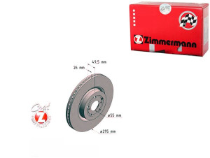 Tarcze Hamulcowe 2szt Toyota Avensis 03-09 Wen Zim