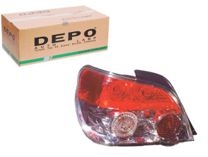 Lampa (kolor Szkła Chromowy/czerwony) Subaru Impre