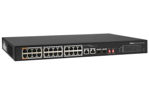 Switch PoE 24-portowy (DH-PFS3226-24ET-240)