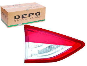 Lampa (część Wewnętrzna Kolor Szkła Czerwony) Ford