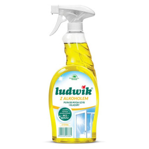 LUDWIK płyn do mycia szyb i glazury z alkoholem cytryna 750 ml