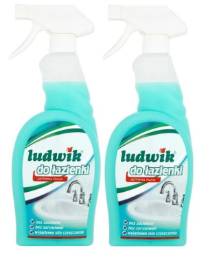2x Mleczko do czyszczenia łazienki 750 ml